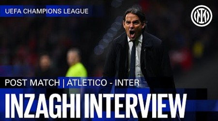 SIMONE INZAGHI INTERVIEW | ATLETICO MADRID 2-1 INTER (3-2 on penalties) 