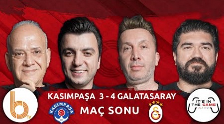 Kasımpaşa 3 - 4 Galatasaray Maç Sonu | Bışar Özbey, Ahmet Çakar, Evren Turhan ve Rasim Ozan