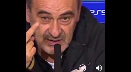 Quando Sarri ci sbatteva in faccia la verità...