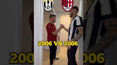 Juventus vs AC Milan 2006 (Comparando Plantillas) #juvemilan #juventusmilan #juve #acmilan #seriea