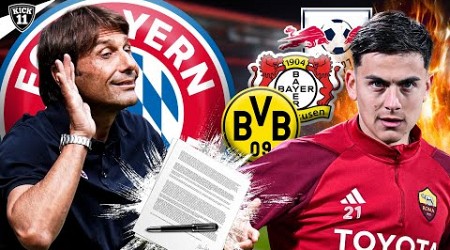 BAYERN-ANGEBOT für CONTE! BUNDESLIGA-KLUB will DYBALA! | KickNews