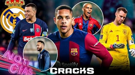 ROQUE: “Me parezco a RONALDO” | VIRUS FIFA se carga a NEUER | Avanza FICHAJE de MBAPPE |NEY acelera