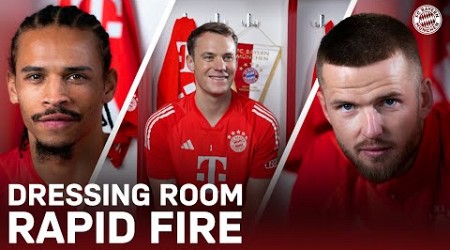 This is how Sané, Neuer &amp; Co. prepare for a match! | Rapid Fire Matchday Question