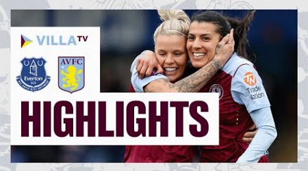 HIGHLIGHTS | Everton Women 1-2 Aston Villa Women