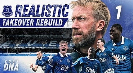 This EA FC 24 Mod Will IGNITE Our Everton Rebuild! | Realistic Takeover Rebuild | EA FC 24 | Ep. 1