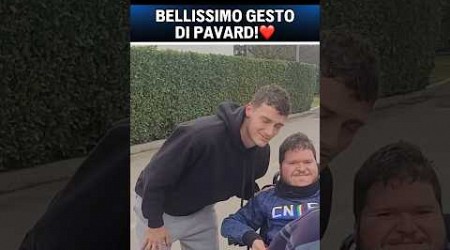 Guardate il bellissimo gesto di PAVARD nei confronti di un tifoso interista!