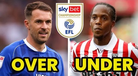 The Biggest OVER And UNDER-PERFORMING Championship Sides!