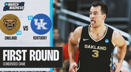 Oakland vs. Kentucky - First Round NCAA tournament extended highlights