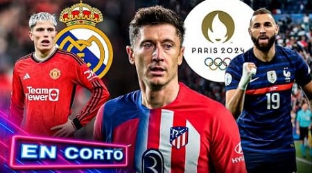 ATLETI intentaría FICHAR a LEWY | “GARNACHO sueña con MADRID” | KARIM se ofrece para los OLÍMPICOS