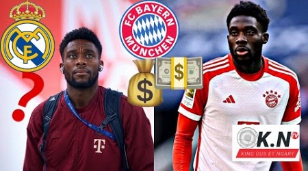 LE BAYERN MUNICH à formulé son dernier offre pour prolonger Davies, Le Real reste... : Bernardo Silv