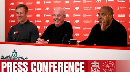 LFC Legends Press Conference: Sven-Goran Eriksson &amp; John Barnes | Liverpool vs Ajax