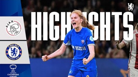 Ajax Women 0-3 Chelsea Women | James goal &amp; Nüsken brace! | HIGHLIGHTS &amp; MATCH REACTION | UWCL 23/24