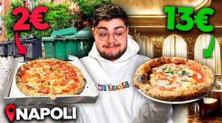 PIZZA più ECONOMICA vs più COSTOSA di NAPOLI