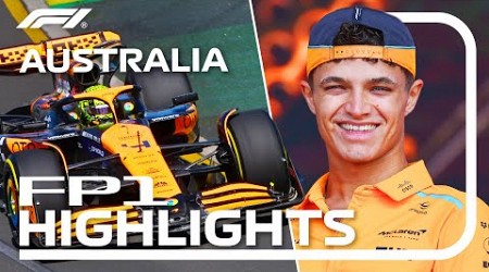 FP1 Highlights | 2024 Australian Grand Prix