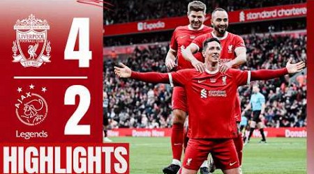 Fernando Torres Scores on Anfield Return! | Highlights | Liverpool Legends 4-2 Ajax Legends