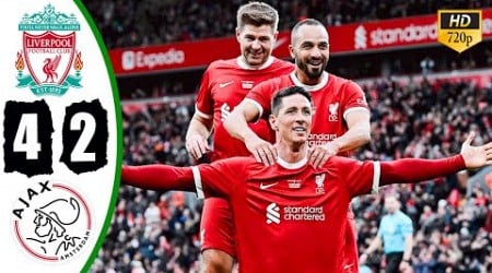 Liverpool vs Ajax 4-2 Legends Highlights &amp; All Goals 