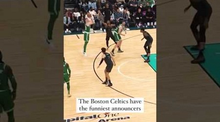 The Celtics announcers are too funny! #shorts #nba #celtics