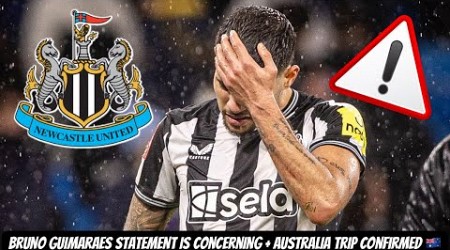 Bruno Guimaraes WARNING MESSAGE to Newcastle United + I WILL BE going to Australia