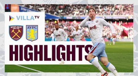 HIGHLIGHTS | West Ham 1-1 Aston Villa