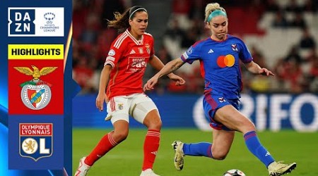 HIGHLIGHTS | Benfica vs. Lyon (UEFA Women&#39;s Champions League 2023-24 Quarter-final First Leg)