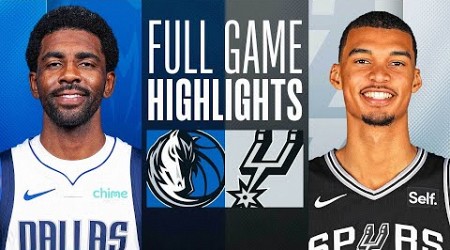 MAVERICKS at SPURS | FULL GAME HIGHLIGHTS | March 19, 2024