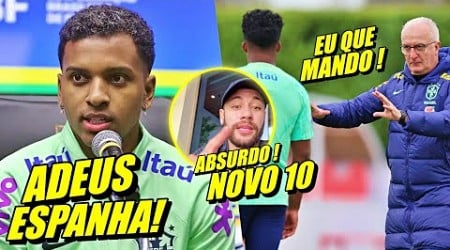 URGENTE R0DRYGO FORA DO REAL ! DORIVAL ESCOLHE NOVO 10 | NEYMAR DE VOLTA A SELEÇÃO E MAIS