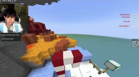 Raih kembali dunia baru di atas laut di minecraft