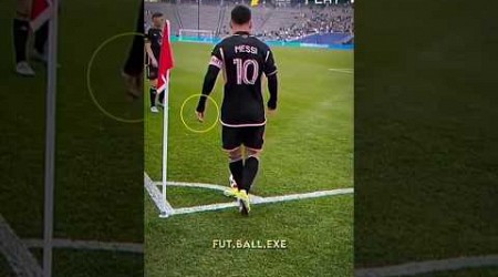 Why footballers raise their hand before a corner kick 