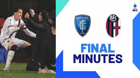 Fabbian&#39;s 94th-minute Winner Ignites Bologna Fans | Final Minutes | Empoli-Bologna | Serie A 2023/24