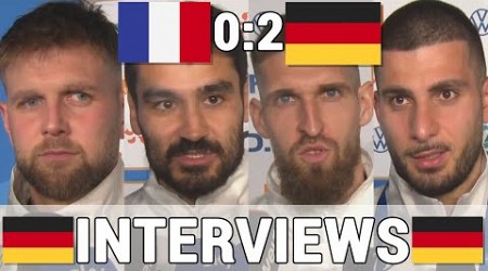 Die DFB Stimmen nach Frankreich: Füllkrug, Gündoğan, Andrich &amp; Undav | Frankreich 0:2 Deutschland