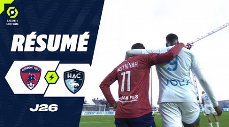 CLERMONT FOOT 63 - HAVRE AC (2 - 1) - Résumé - (CF63 - HAC) / 2023-2024