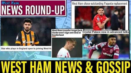 West Ham News &amp; Gossip | Johnson to Palace | Gibbs White move | Championship star wants Irons move