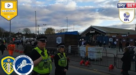 Leeds United Elland Road outside ground after Millwall #leedsunited #football #championship #lufc