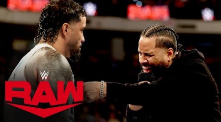 Jey Uso fires back at Jimmy Uso in emotional faceoff: Raw highlights, March 18, 2024