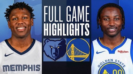 GRIZZLIES at WARRIORS | FULL GAME HIGHLIGHTS | March 20, 2024