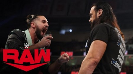 Seth &quot;Freakin&quot; Rollins questions Drew McIntyre&#39;s fixation on CM Punk: Raw highlights, March 18, 2024