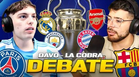 DEBATE CON LA COBRA: ¿EL BARCELONA TIENE MAS QUE EL PSG? ¿EL CITY ELIMINARA AL REAL MADRID? (2024)