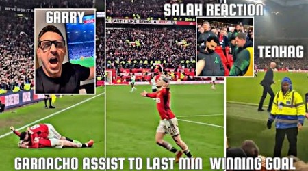 Crazy Reaction To Man United last min winning Goal Vs Liverpool