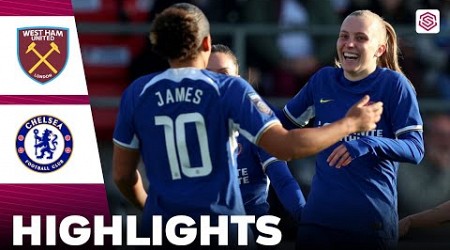 Chelsea vs West Ham United | Highlights | FA Women&#39;s Super League 24-03-2024