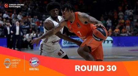 Valencia Basket-FC Bayern Munich | Round 30 Highlights | 2023-24 Turkish Airlines EuroLeague