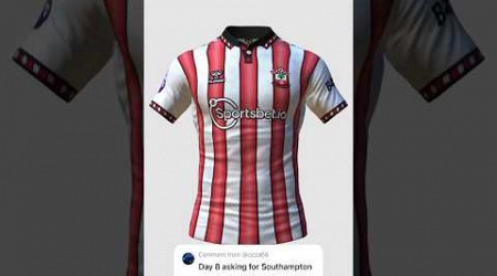 Redesigning your clubs kits: Southampton edition