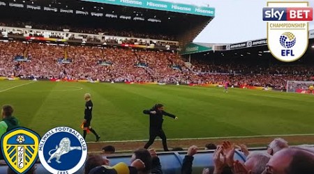 Leeds United Dan James goal against Millwall, Farke loving it !! #leedsunited #football #lufc