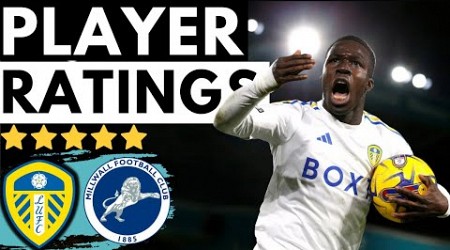 Leeds United are TOP of the Championship! | PLAYER RATINGS Vs Millwall |