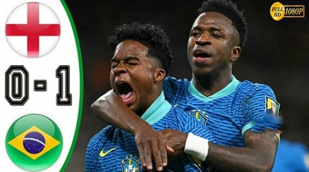 England vs Brazil 0-1 Highlights &amp; All Goals 2024 HD