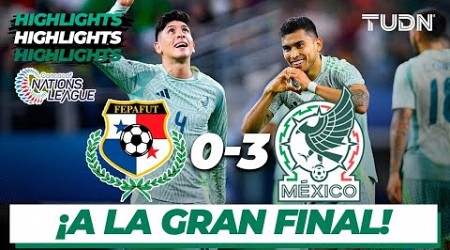 HIGHLIGHTS | Panamá 0-3 México | CONCACAF Nations League 2024 - Semis | TUDN