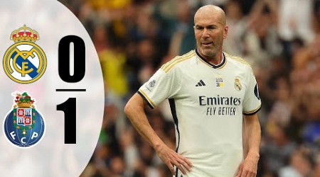 Real Madrid Legends 0-1 Porto Legends - Goal &amp; Highlights