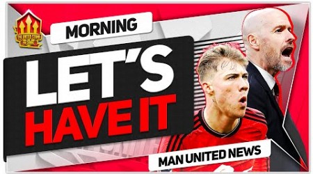 Players Back Ten Hag! INEOS Transfer Budget Concern! Man Utd News