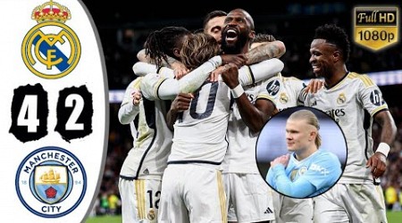Real Madrid vs Manchester City 4-2 • Highlights Real Madrid Tadi Malam • Bola Tadi Malam