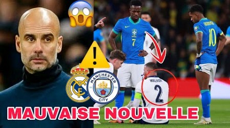 MAN CITY &amp; GUARDIOLA tremblent KYLE WALKER est blessé &amp; pourrait être absent face au.. : Le Bayern