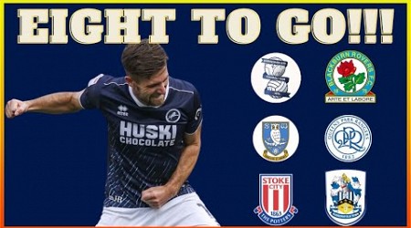 EIGHT TO GO!!!! CHAMPIONSHIP PREDICTIONS FOR GOOD FRIDAY #millwall #millwallfc #championship #efl